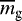 $\overline{m}_{\textrm{g}}$
