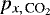 $p_{x,\,\textrm{CO}_2}$