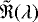 $\mathfrak{\tilde{R}}(\lambda)$