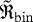 $\tilde{\mathfrak{R}}_{\mathrm{bin}}$