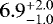 $6.9^{&#x002B;2.0}_{-1.0}$