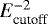 $E_{\textrm{cutoff}}^{-2}$