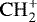 $\mathrm{CH}_2^&#x002B;$