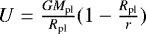 $\chi = 4.45\times10^4(\frac{T}{1000})^{0.7}$