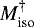 $M_{\textrm{iso}}^{\dagger}$