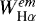 $W_{\textrm{H}\alpha}^{em}$