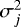 $\sigma^2_{j}$