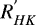 $R_{HK}^{&#x0027;}$