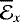 $\overline{\mathcal{E}}_x$