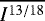 $\overline{I^{13/18}}$