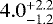 $4.0^{&#x002B;2.2}_{-1.2}$