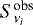 $S_{\nu_i}^{\textrm{obs}}$