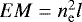 $EM = n_{\mathrm{e}}^2 l$