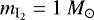 $m_{{\textrm{I}_2}}=1\:{{M}}_{\odot}$