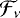 $ \mathcal{F_{\nu}}$