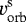 $v_{\textrm{orb}}^{\textrm{s}}$