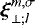 $ \boldsymbol{\xi}_{\perp ; l}^{m,\sigma} $