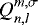 $ Q_{n,l}^{m,\sigma} $