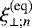 $ \xi_{\perp ; n}^{(\textrm{eq})} $