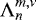 $ {\mathrm{\Lambda}}_n^{m,\nu} $