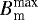 $B_{\textrm{m}}^{\textrm{max}}$