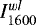 $I_{1600}^{wl}$