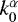 $k^{\alpha}_0$