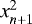 $x^{2}_{n&#x002B;1}$