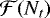 ${\mathcal{F}}(N_t)$