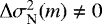 ${\mathrm{\Delta}}\sigma_{\textrm{N}}^2(m)\ne0$
