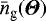 $\bar{n}_{\textrm{g}}({\boldsymbol{\Theta}})$