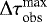 ${\mathrm{\Delta}} \tau_{\textrm{obs}}^{\textrm{max}}$