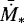 $\bar{\dot{M}}_{\ast}$