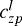 $c_{zp}^{l}$