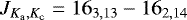 $J_{K_{\mathrm{a}},K_{\mathrm{c}}} = 16_{3,13}-16_{2,14}$