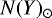$N(Y)_{\odot}$