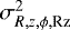$\sigma^2_{R, z, \phi, \textrm{Rz}}$