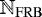 $\mathbb{N}_{\mathrm{FRB}}$