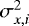 $\sigma_{x,i}^2$