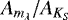 $A_{m_{\lambda}}/A_{K_S}$