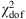 $ {\chi }_{\mathrm{dof}}^2$