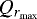 $Q_{r_{\textrm{max}}}$