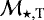 ${\cal M}_{\star,\textrm{T}}$