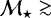 ${\cal M}_{\star} \ga$