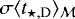 $\sigma\langle t_{\star,\textrm{D}} \rangle_{{\cal M}}$