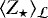 $\langle Z_{\star} \rangle_{{\cal L}}$