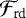 ${\cal F}_{\textrm{rd}}$