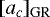 $[a_c]_{\textrm{GR}}$