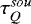 $\tau^{sou}_Q$