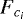 $F_{c_{i}}$